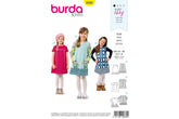 Schnittmuster burda kids - Kleid 9380